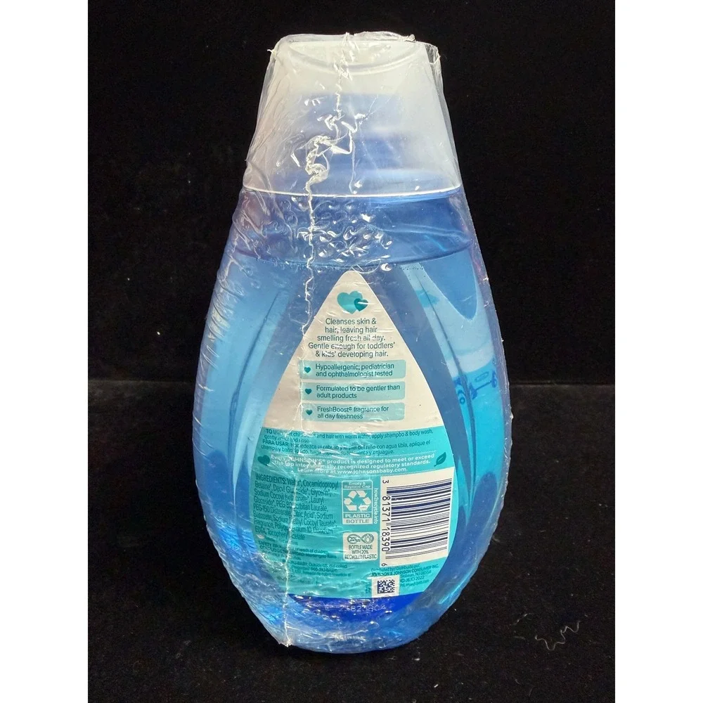 Johnsons Kids Clean & Fresh Shampoo & Body Wash 13.6 fl oz 3 Pack No More Tears